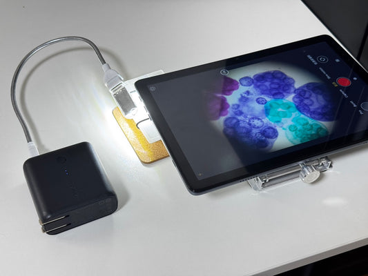USB式 フレキシブルLEDライト 顕微鏡観察用の追加照明 MH-LIGHT-01