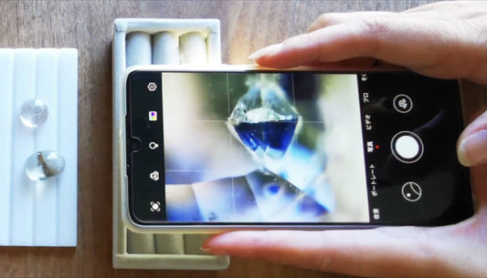 【事例紹介】スマホ顕微鏡で見る鉱物の世界（インクルージョン）がすごい！