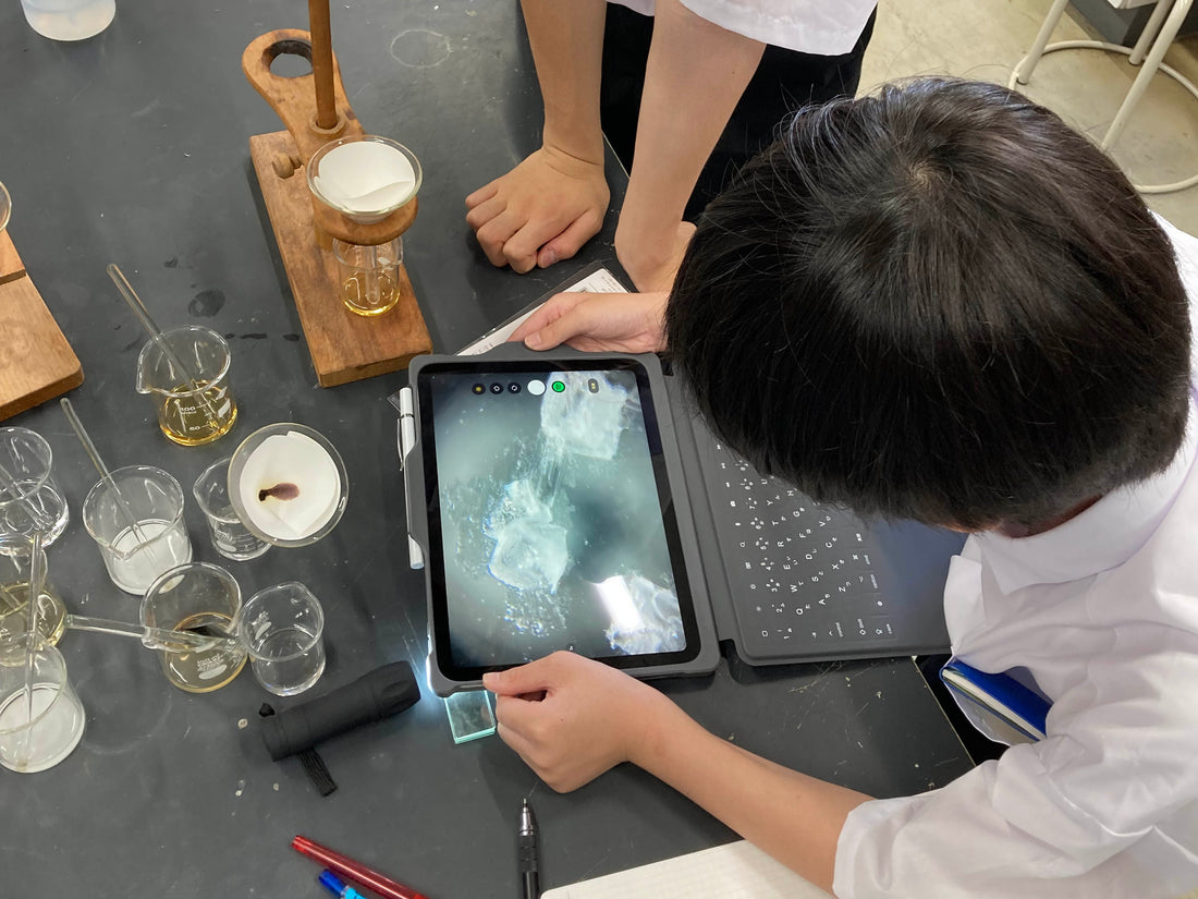 岩手中学校・岩手高等学校でミクロハンターを活用いただきました【無償提供先からの活動報告その２】